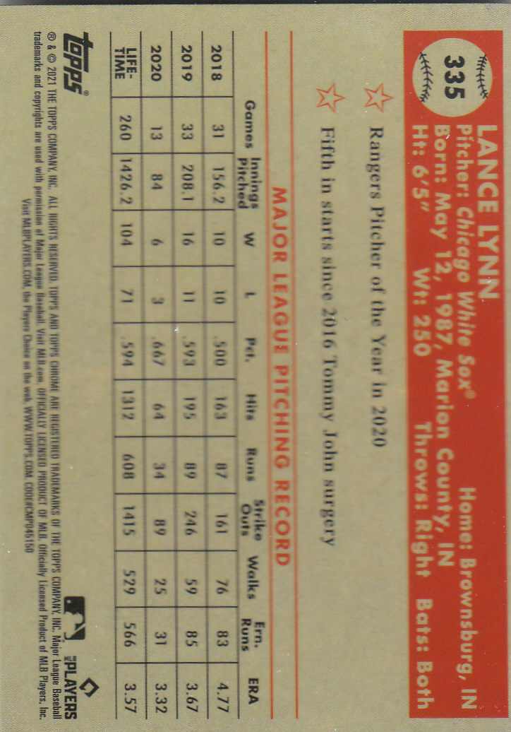 2021 Topps Chrome Platinum Anniversary Baseball "Main Set" Cards #251 to #500 - Picture 139 of 391