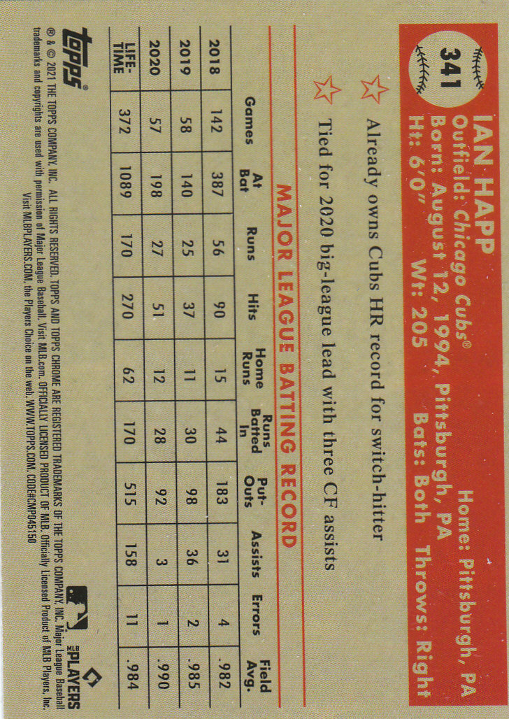 2021 Topps Chrome Platinum Anniversary Baseball "Main Set" Cards #251 to #500 - Picture 149 of 391