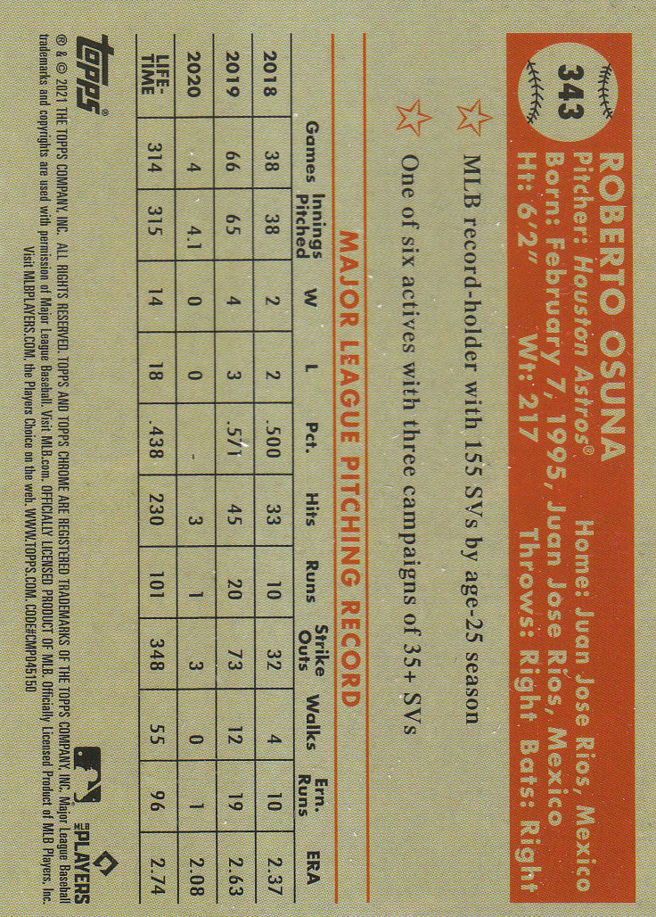 2021 Topps Chrome Platinum Anniversary Baseball "Main Set" Cards #251 to #500 - Picture 151 of 391