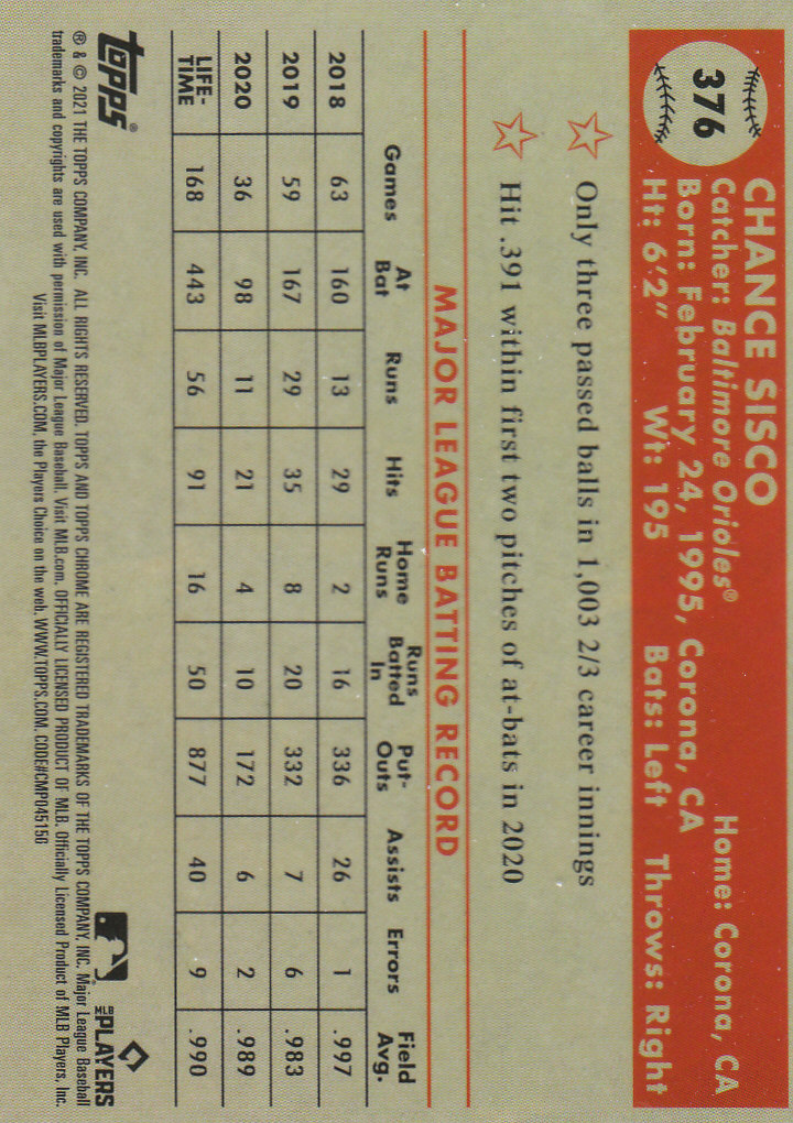 2021 Topps Chrome Platinum Anniversary Baseball "Main Set" Cards #251 to #500 - Picture 207 of 391
