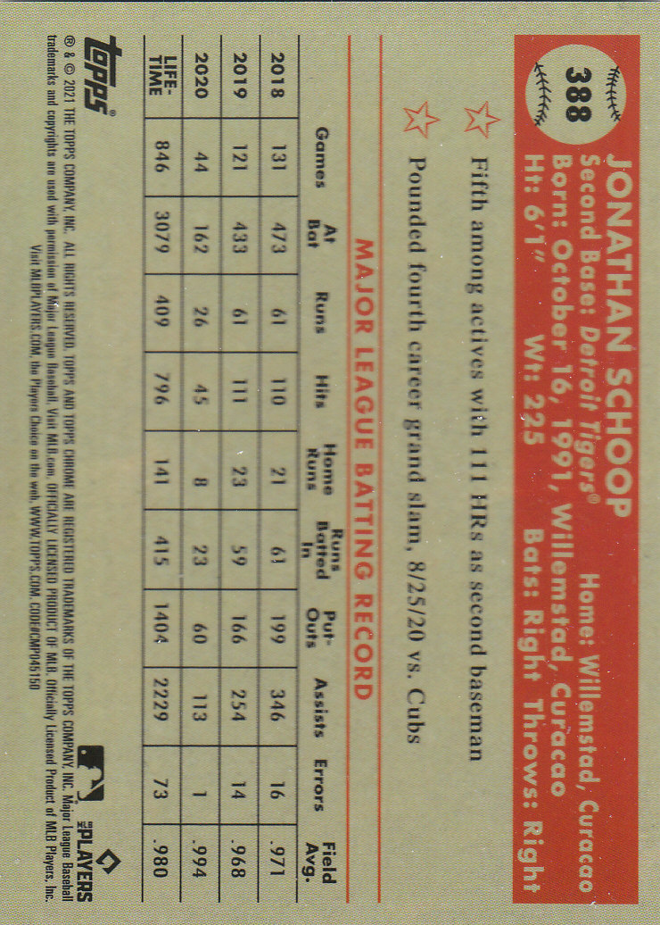 2021 Topps Chrome Platinum Anniversary Baseball "Main Set" Cards #251 to #500 - Picture 227 of 391