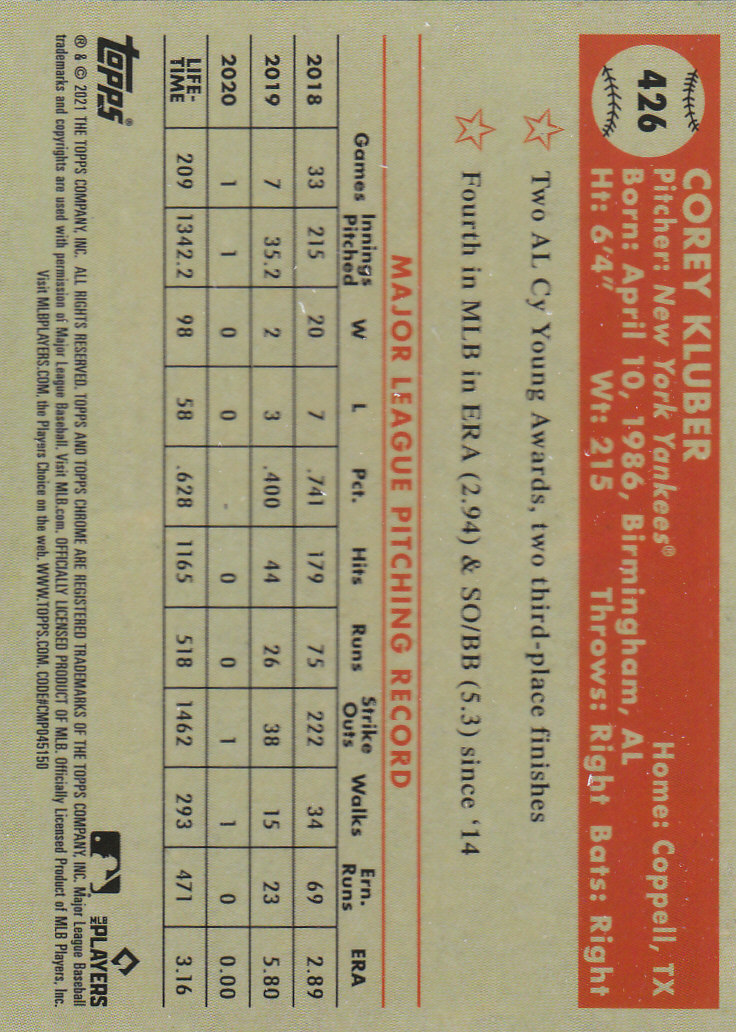 2021 Topps Chrome Platinum Anniversary Baseball "Main Set" Cards #251 to #500 - Picture 291 of 391