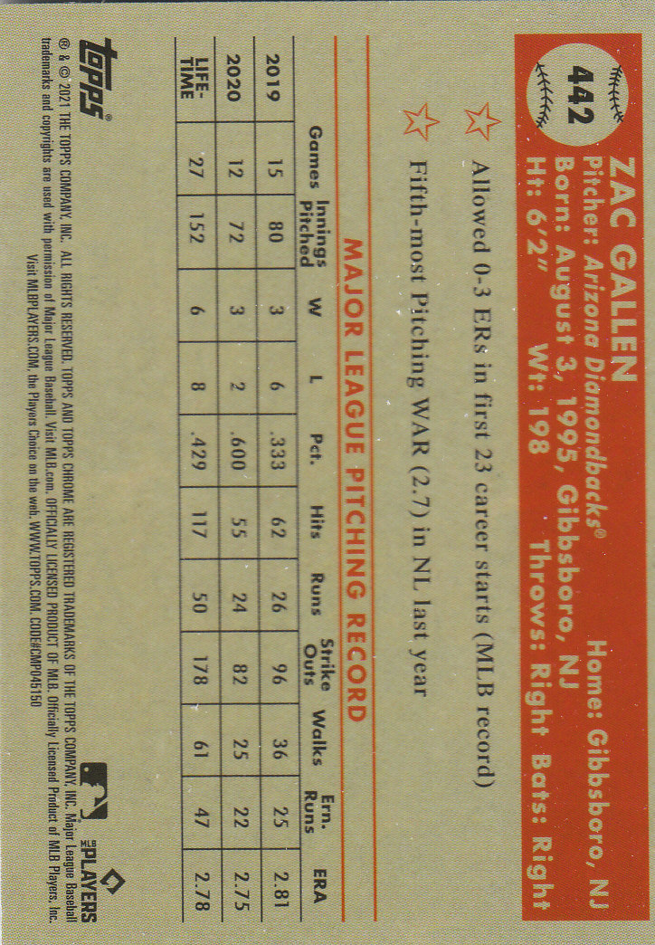 2021 Topps Chrome Platinum Anniversary Baseball "Main Set" Cards #251 to #500 - Picture 313 of 391