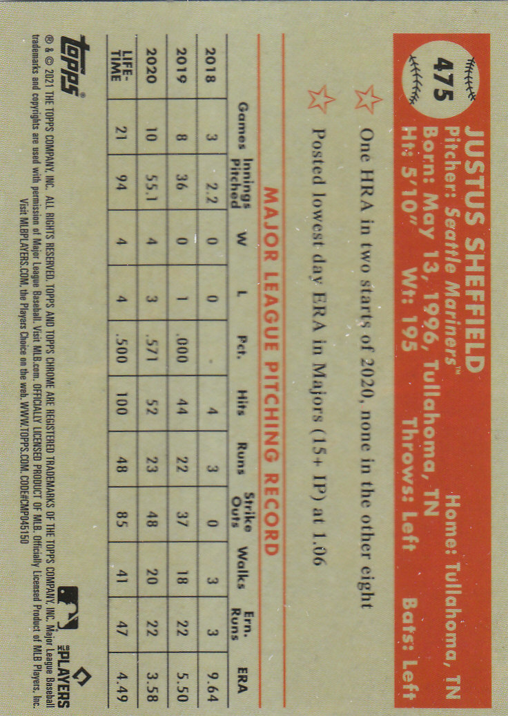 2021 Topps Chrome Platinum Anniversary Baseball "Main Set" Cards #251 to #500 - Picture 349 of 391