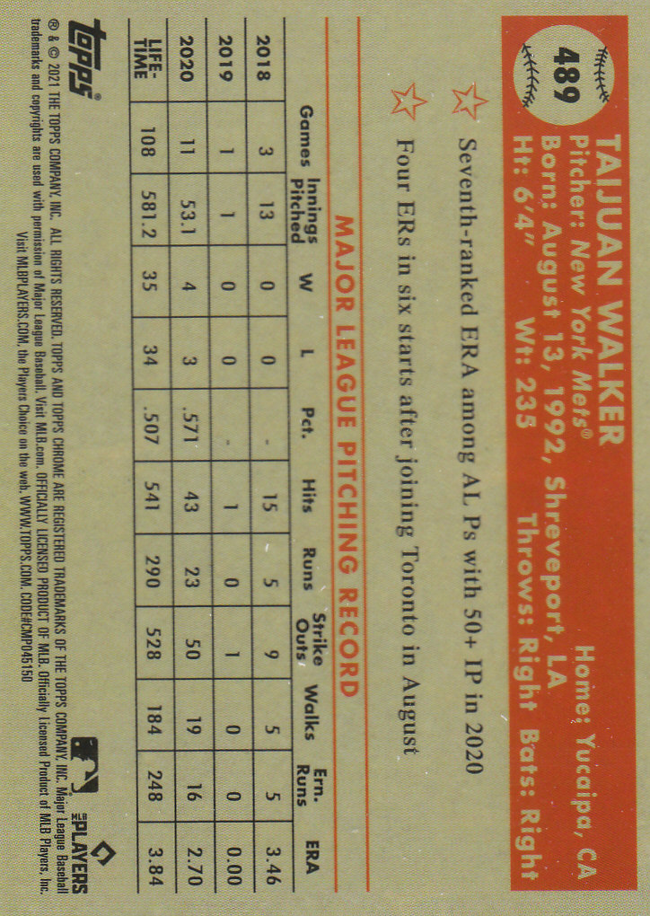 2021 Topps Chrome Platinum Anniversary Baseball "Main Set" Cards #251 to #500 - Picture 371 of 391