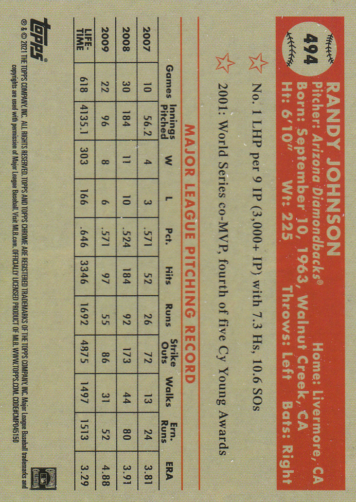 2021 Topps Chrome Platinum Anniversary Baseball "Main Set" Cards #251 to #500 - Picture 381 of 391