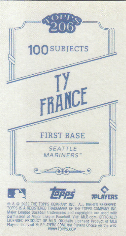 2022 Topps 206 Wave 1 Baseball "Main Set" Base Cards - Picture 61 of 155