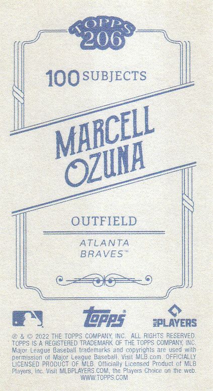 2022 Topps 206 Wave 1 Baseball "Main Set" Base Cards - Picture 83 of 155
