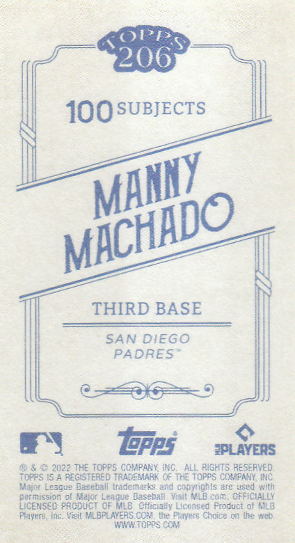 2022 Topps 206 Wave 1 Baseball "Main Set" Base Cards - Picture 105 of 155