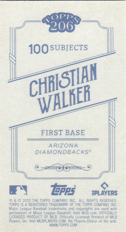 2022 Topps 206 Wave 1 Baseball "Main Set" Base Cards - Picture 123 of 155