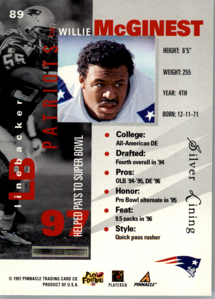 Carte "Paralleli e inserti" calcio interno Pinnacle 1997 - Foto 13 di 17