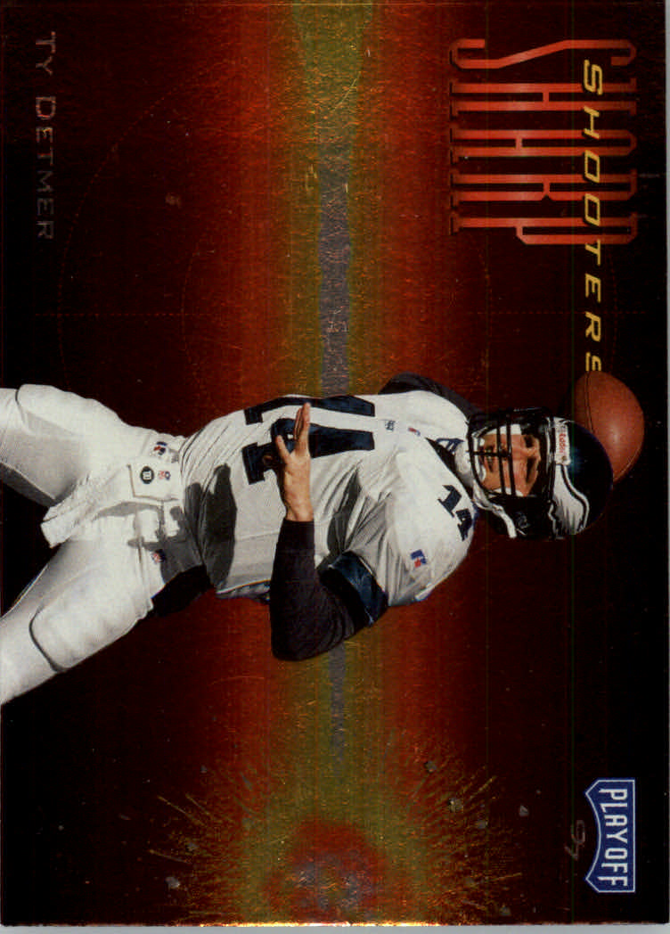 Inserto e carte parallele "Sharpshooters" calcio zona playoff 1997 - Foto 12 di 16
