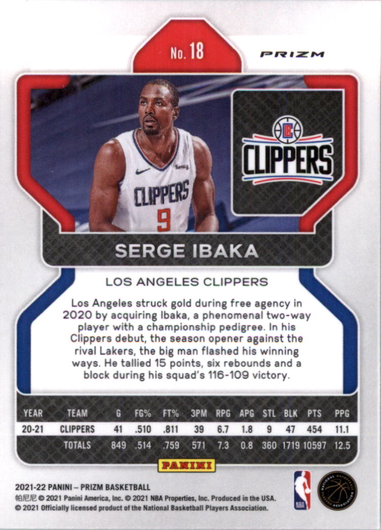 2021-22 Panini Prizm Prizms choix de cartes de basketball sur glace - Photo 17 sur 239