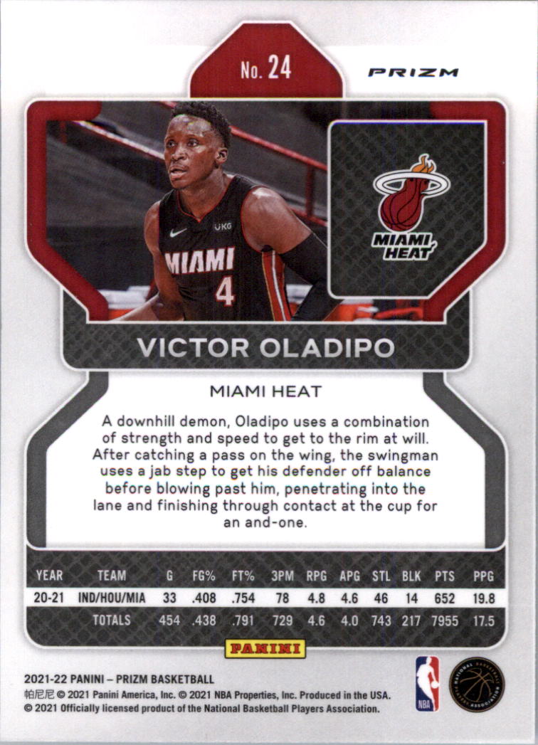2021-22 Panini Prizm Prizms choix de cartes de basketball sur glace - Photo 21 sur 239