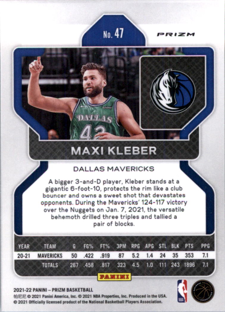 2021-22 Panini Prizm Prizms choix de cartes de basketball sur glace - Photo 39 sur 239