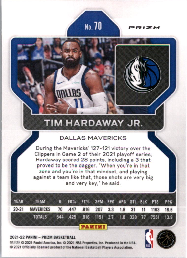 2021-22 Panini Prizm Prizms choix de cartes de basketball sur glace - Photo 55 sur 239