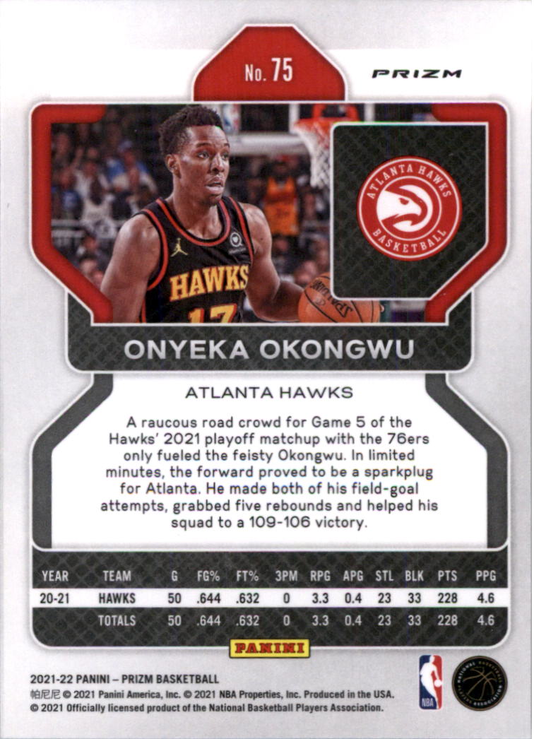 2021-22 Panini Prizm Prizms choix de cartes de basketball sur glace - Photo 65 sur 239