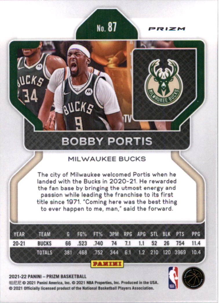 2021-22 Panini Prizm Prizms choix de cartes de basketball sur glace - Photo 75 sur 239