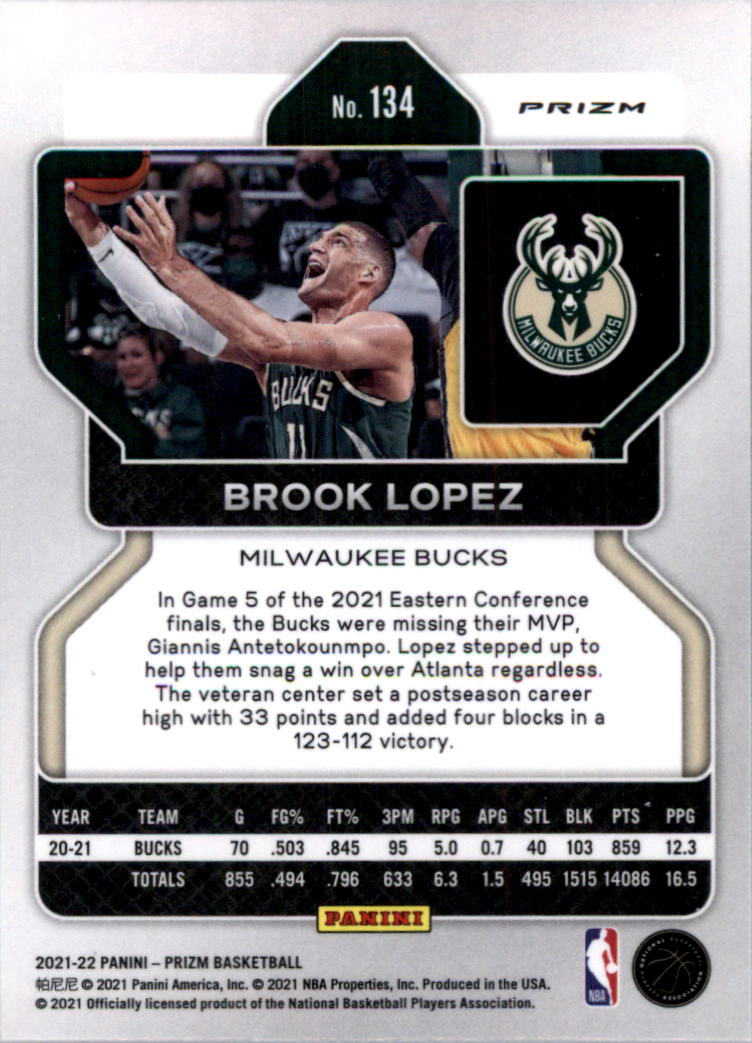 2021-22 Panini Prizm Prizms choix de cartes de basketball sur glace - Photo 113 sur 239