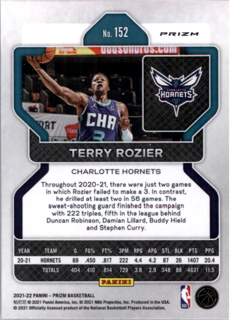 2021-22 Panini Prizm Prizms choix de cartes de basketball sur glace - Photo 121 sur 239