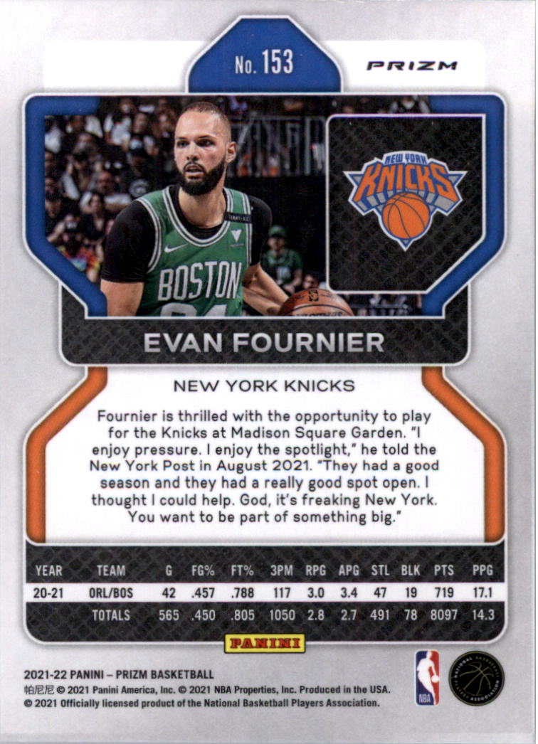 2021-22 Panini Prizm Prizms choix de cartes de basketball sur glace - Photo 123 sur 239