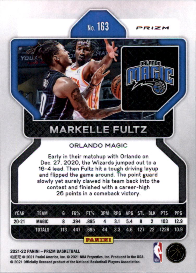2021-22 Panini Prizm Prizms choix de cartes de basketball sur glace - Photo 131 sur 239