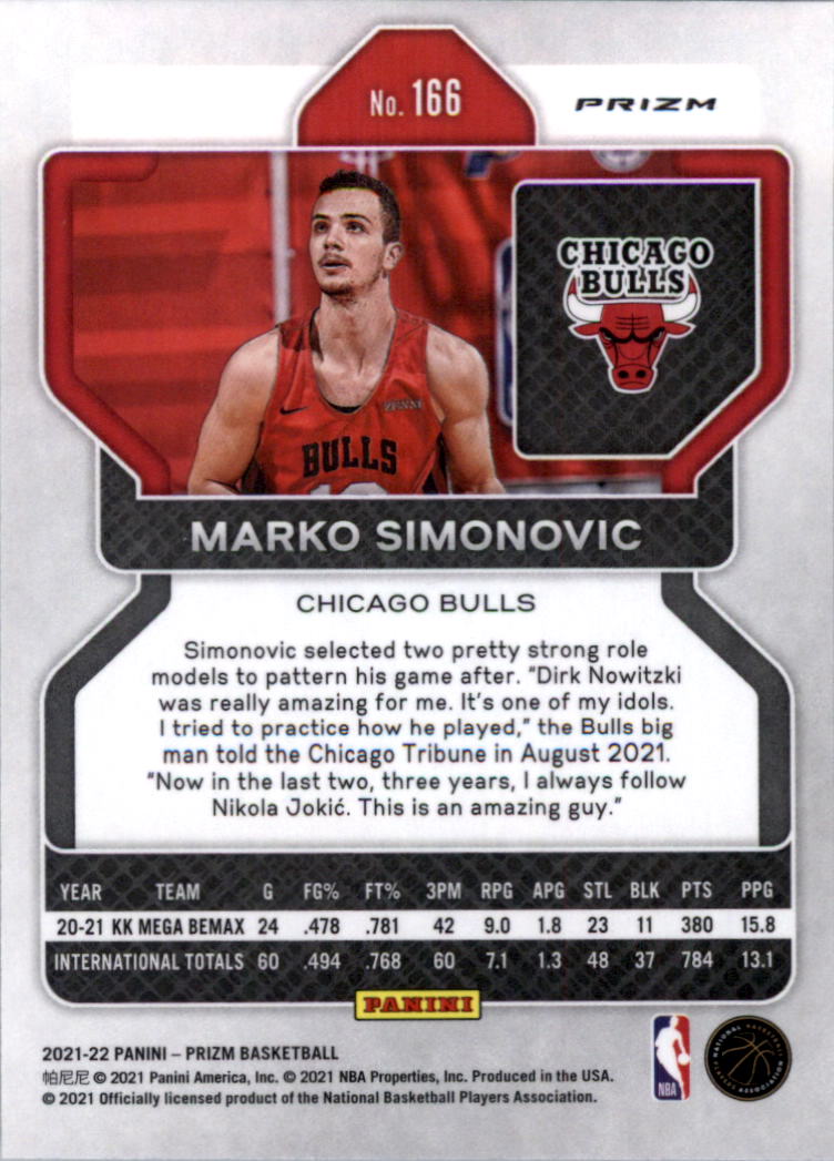 2021-22 Panini Prizm Prizms choix de cartes de basketball sur glace - Photo 135 sur 239