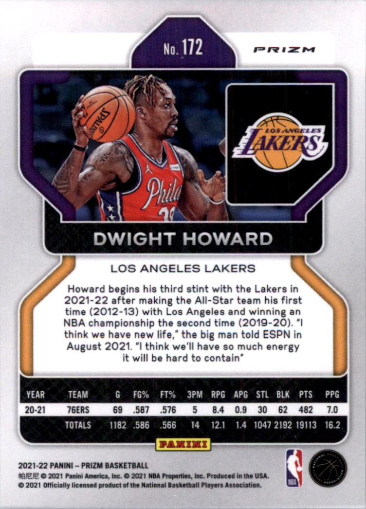 2021-22 Panini Prizm Prizms choix de cartes de basketball sur glace - Photo 143 sur 239
