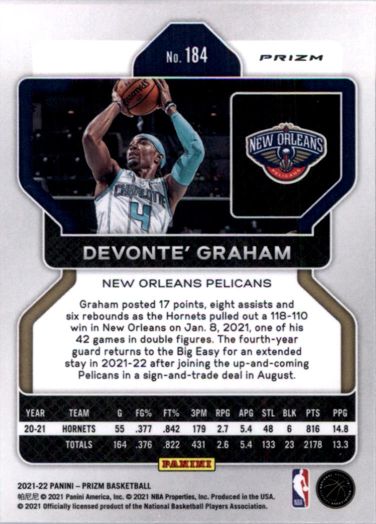 2021-22 Panini Prizm Prizms choix de cartes de basketball sur glace - Photo 161 sur 239