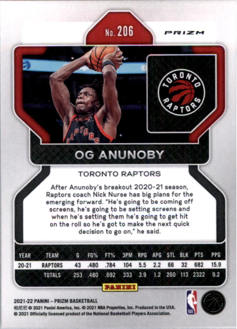 2021-22 Panini Prizm Prizms choix de cartes de basketball sur glace - Photo 179 sur 239