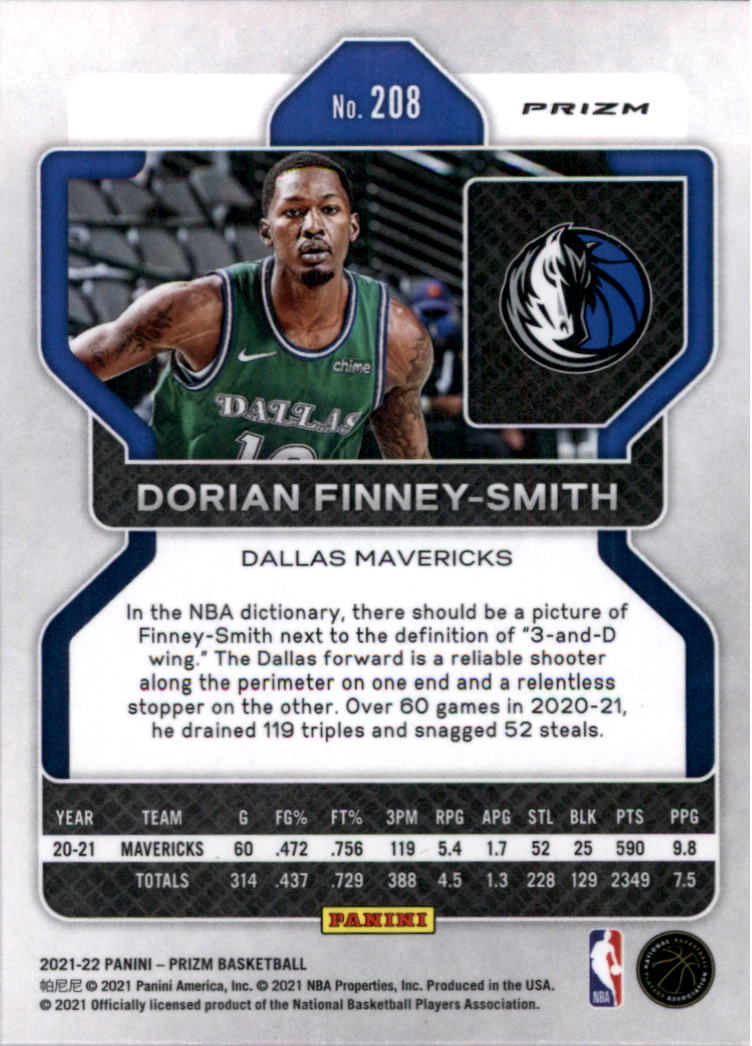2021-22 Panini Prizm Prizms choix de cartes de basketball sur glace - Photo 183 sur 239
