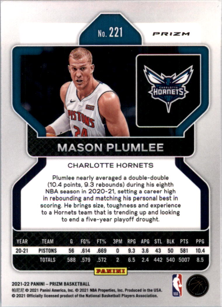 2021-22 Panini Prizm Prizms choix de cartes de basketball sur glace - Photo 193 sur 239