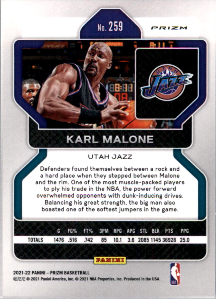 2021-22 Panini Prizm Prizms choix de cartes de basketball sur glace - Photo 207 sur 239