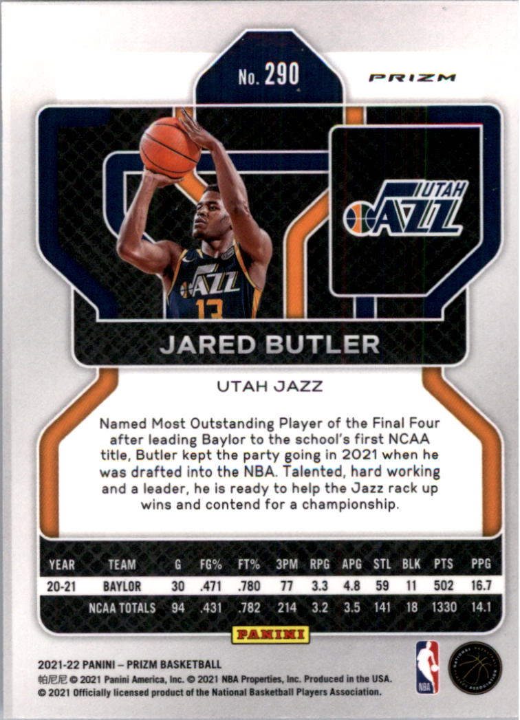 2021-22 Panini Prizm Prizms choix de cartes de basketball sur glace - Photo 225 sur 239
