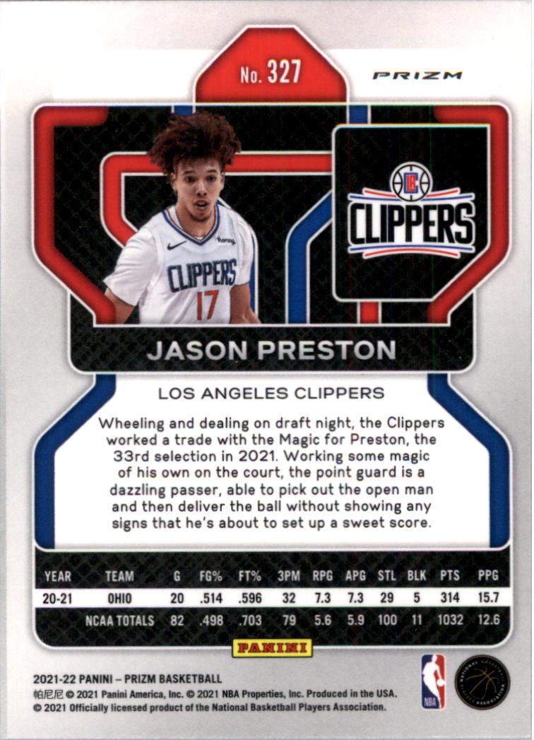 2021-22 Panini Prizm Prizms choix de cartes de basketball sur glace - Photo 237 sur 239
