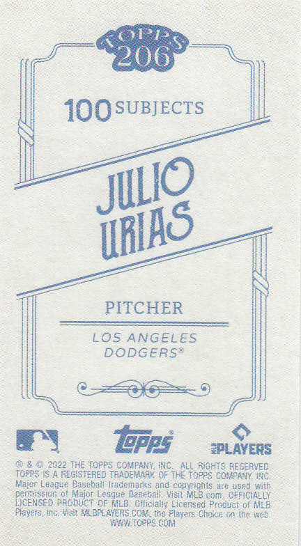 2022 Topps 206 Wave 2 Baseball "Main Set" Base Cards - Picture 21 of 123