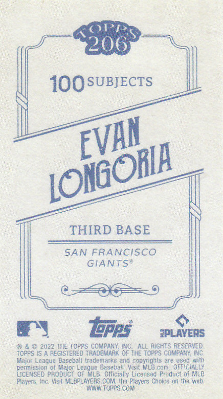 2022 Topps 206 Wave 2 Baseball "Main Set" Base Cards - Picture 89 of 123