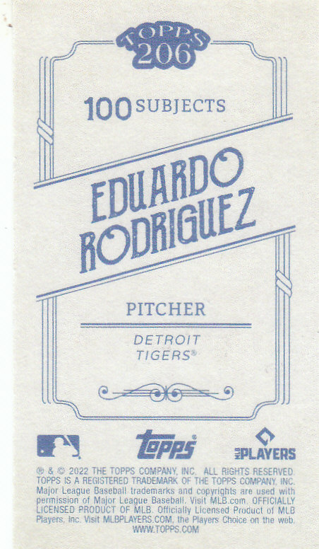2022 Topps 206 Wave 2 Baseball "Main Set" Base Cards - Picture 105 of 123