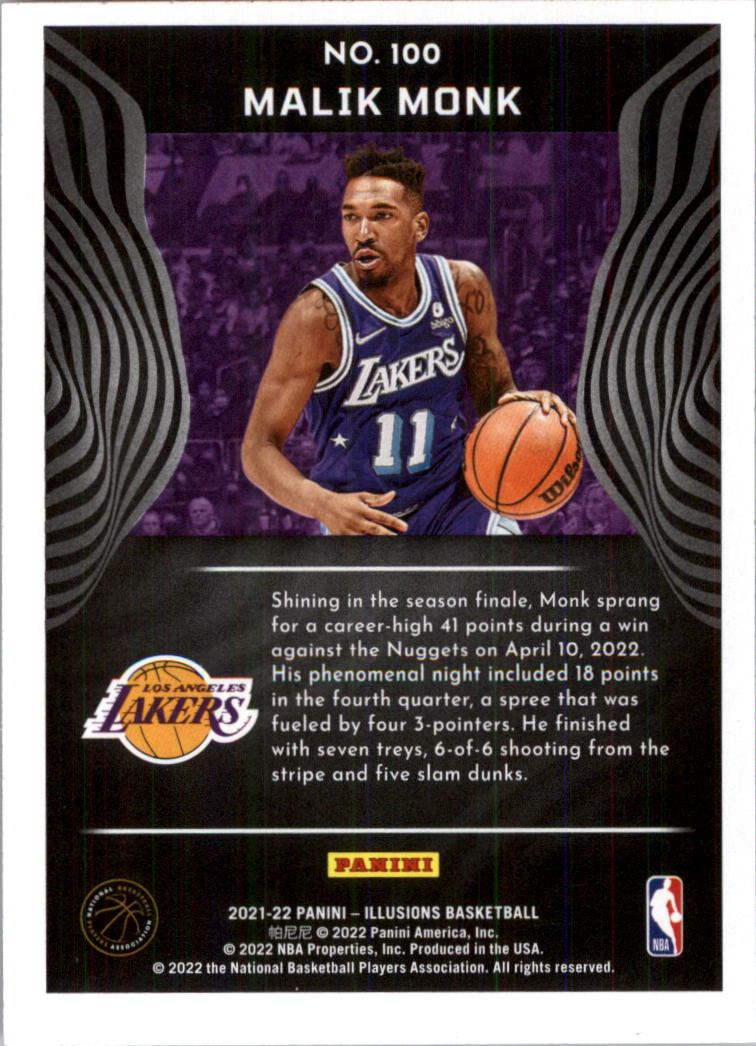 2021-22 Panini Illusions Basketball Card Pick - Picture 199 of 391