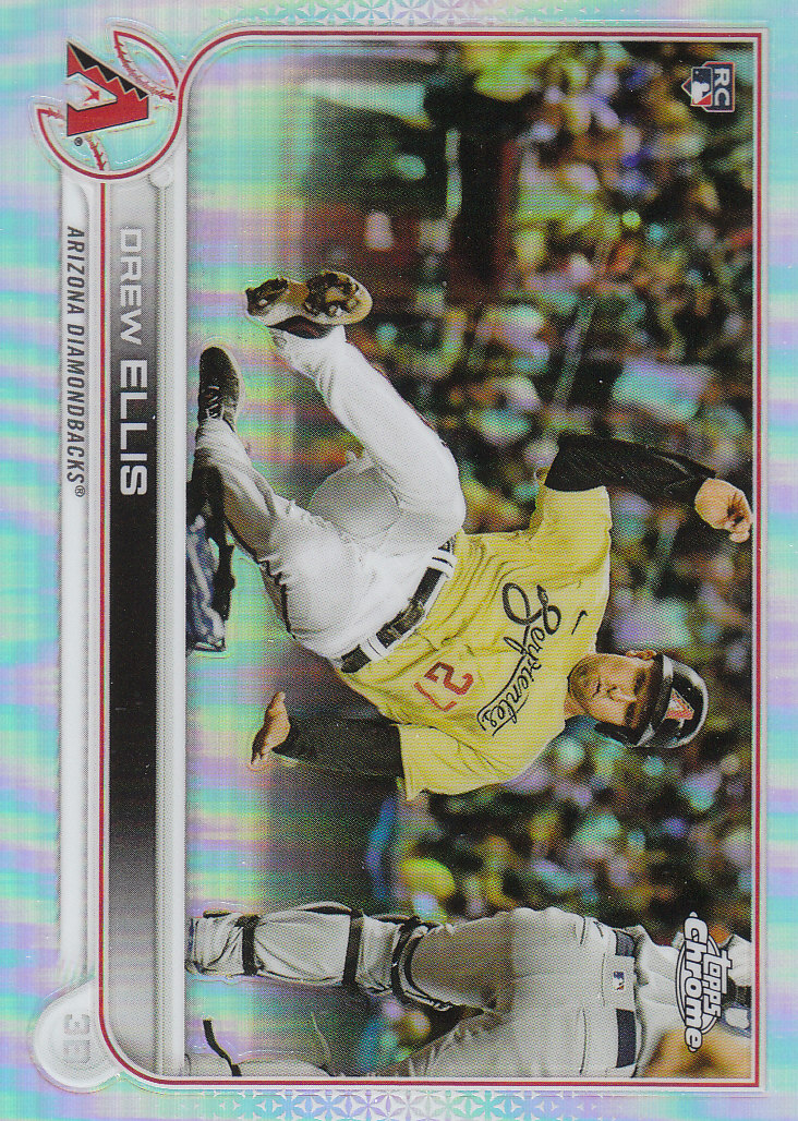 2022 Topps Chrome Baseball "Refractors" Parallel Cards - Picture 54 of 159