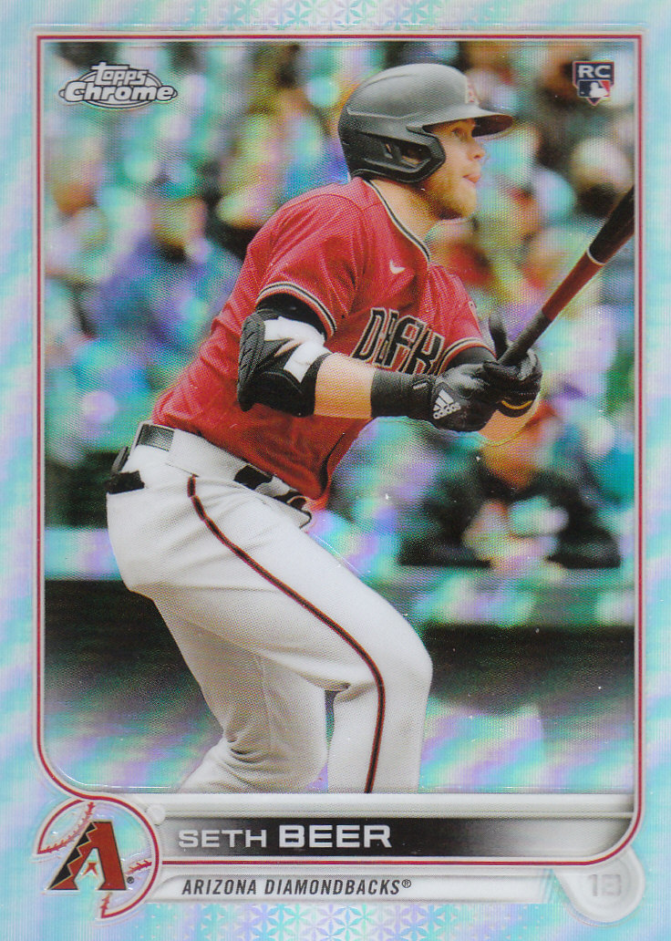 2022 Topps Chrome Baseball "Refractors" Parallel Cards - Picture 136 of 159
