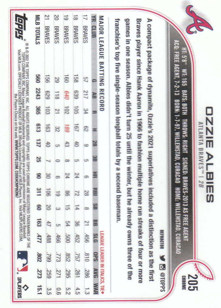 2022 Topps Chrome Baseball "Refractors" Parallel Cards - Picture 149 of 159