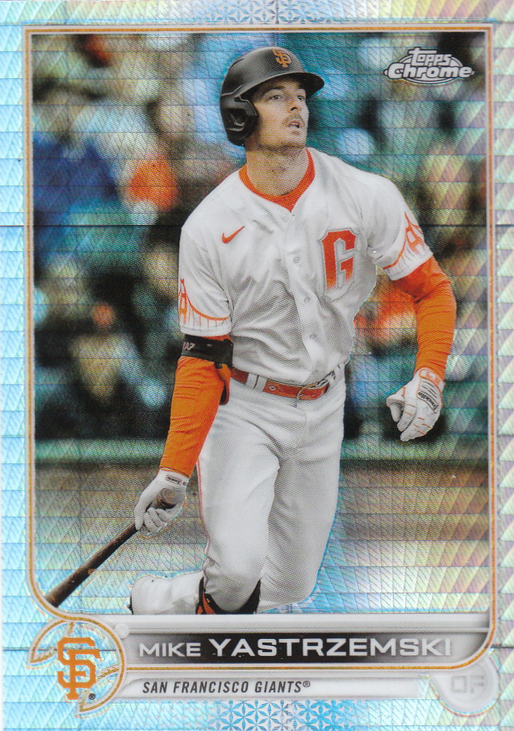 2022 Topps Chrome Baseball "Prism Refractors" Parallel Cards - Picture 8 of 93