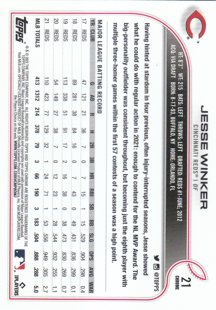 2022 Topps Chrome Baseball "Prism Refractors" Parallel Cards - Picture 11 of 93