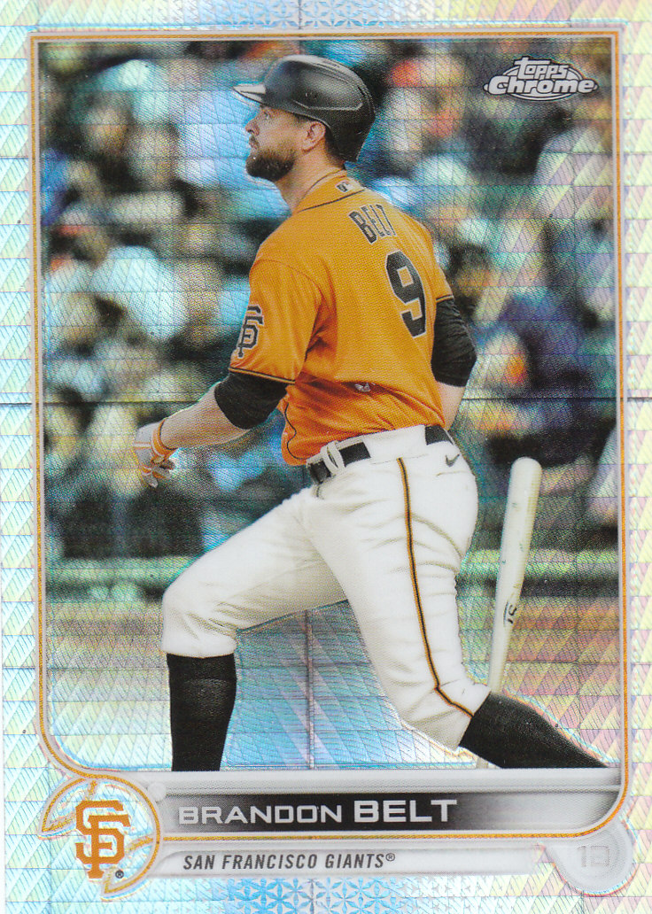 2022 Topps Chrome Baseball "Prism Refractors" Parallel Cards - Picture 14 of 93