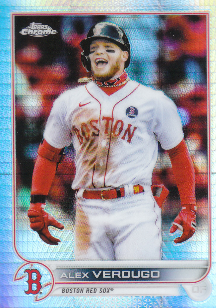 2022 Topps Chrome Baseball "Prism Refractors" Parallel Cards - Picture 20 of 93