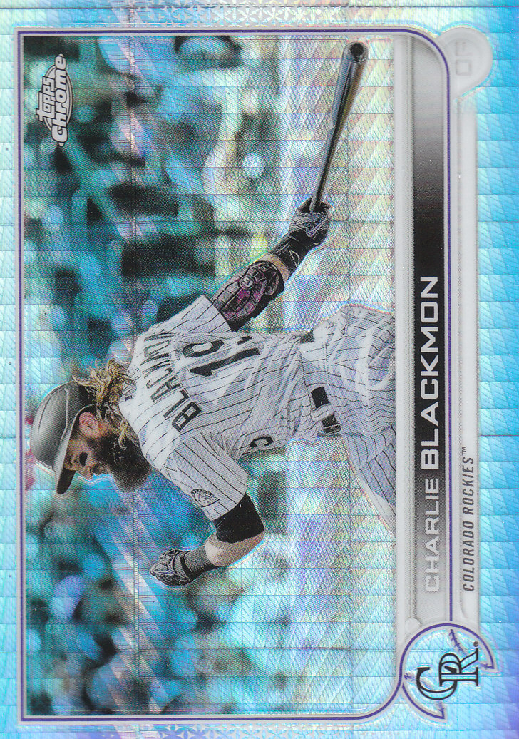 2022 Topps Chrome Baseball "Prism Refractors" Parallel Cards - Picture 24 of 93
