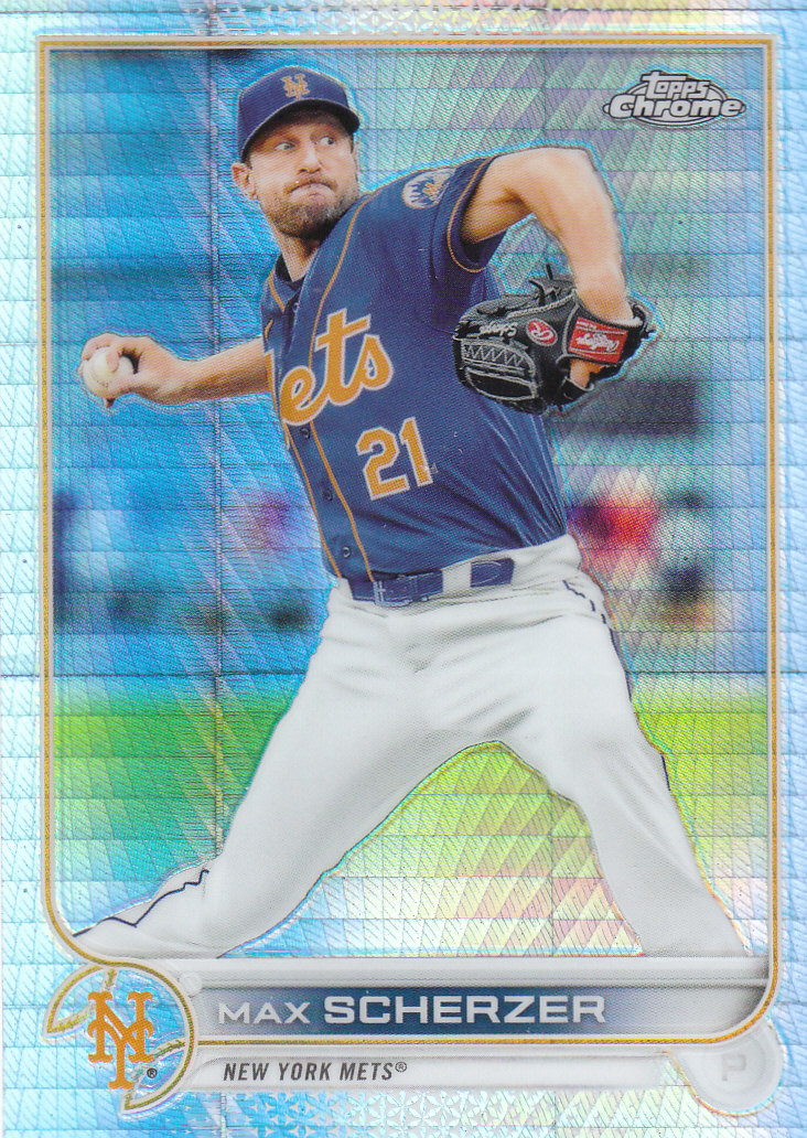 2022 Topps Chrome Baseball "Prism Refractors" Parallel Cards - Picture 32 of 93