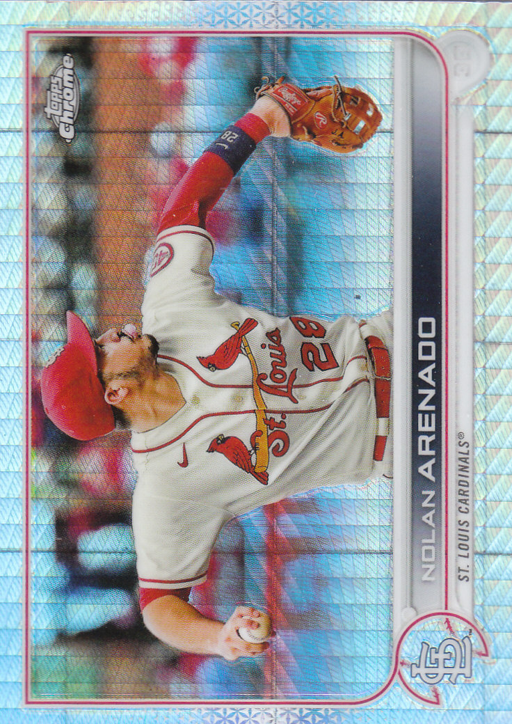 2022 Topps Chrome Baseball "Prism Refractors" Parallel Cards - Picture 40 of 93