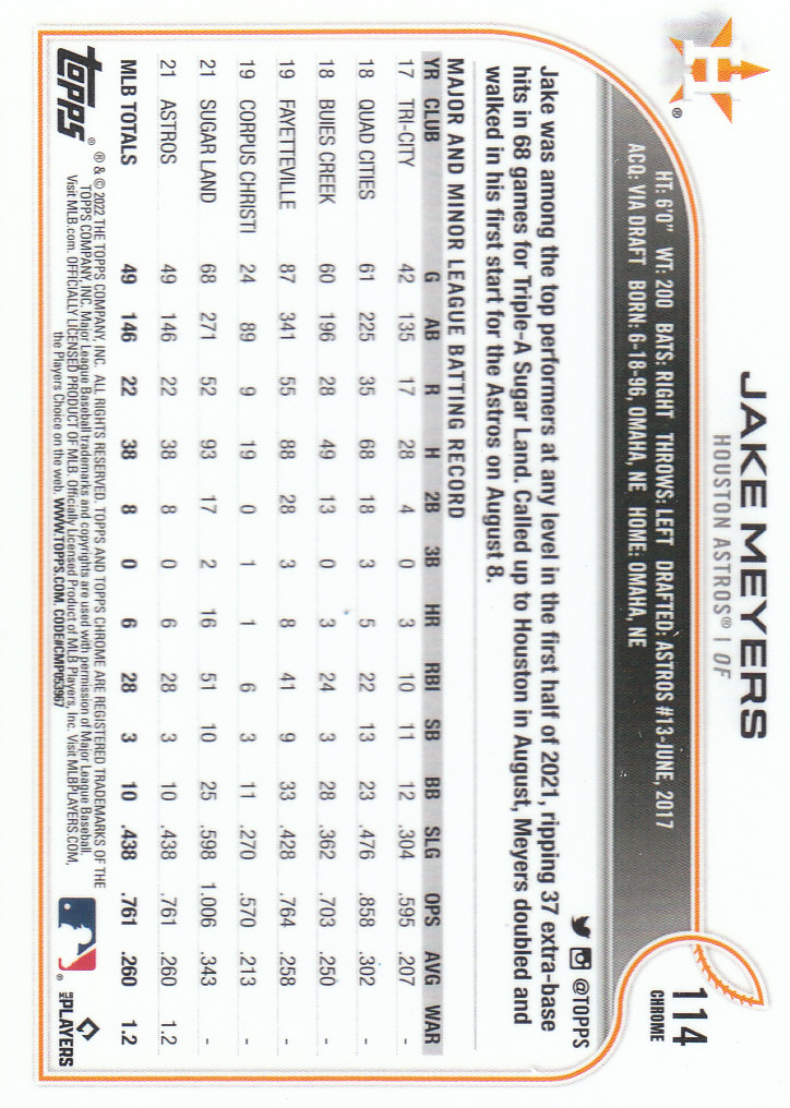 2022 Topps Chrome Baseball "Prism Refractors" Parallel Cards - Picture 49 of 93